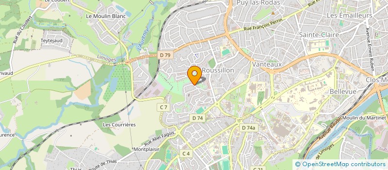 localisation de l'entreprise MONSIEUR EMILIEN CHEVALIER à LIMOGES