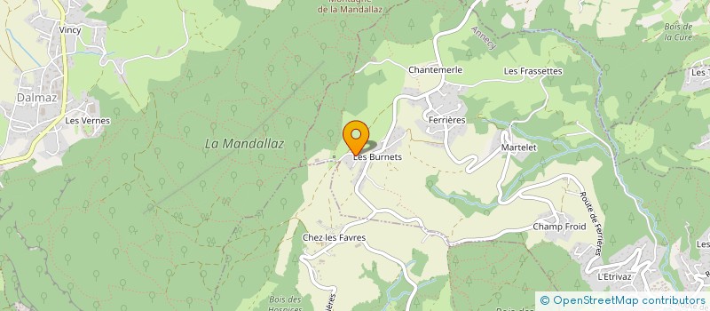 localisation de l'entreprise MONSIEUR EMILIEN CHIARIGLIONE à ANNECY