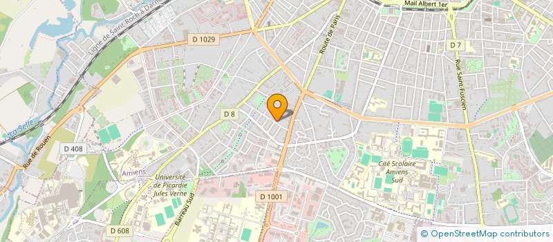 localisation de l'entreprise MONSIEUR EMILIEN COLLE  AMIENS