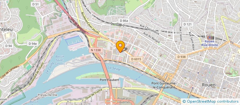 localisation de l'entreprise MONSIEUR EMILIEN COLLON  LE PETIT-QUEVILLY