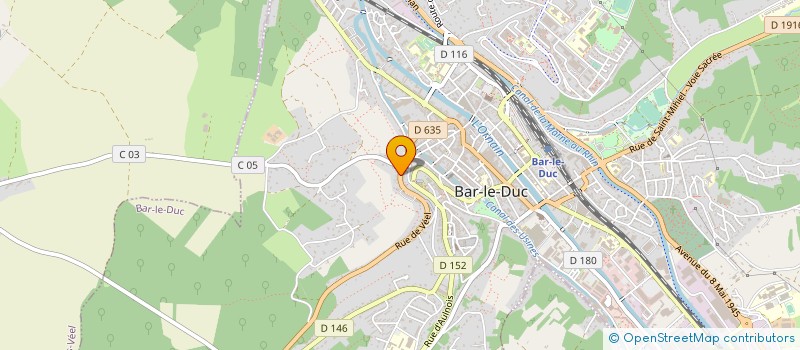 localisation de l'entreprise MONSIEUR EMILIEN COLMAGNE à BAR-LE-DUC