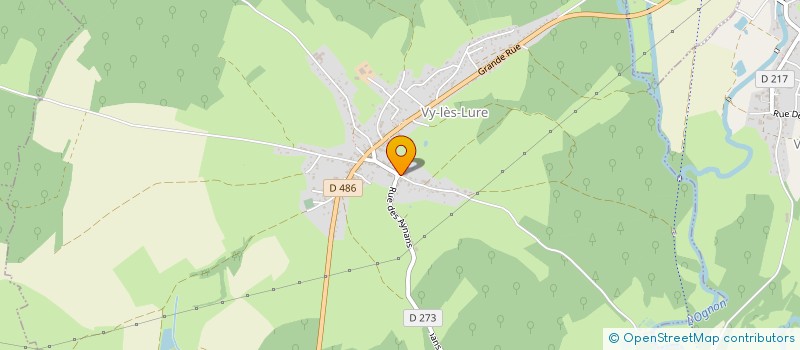 localisation de l'entreprise MONSIEUR EMILIEN CREVOISIER  VY-LES-LURE