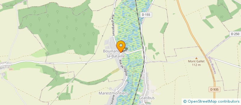 localisation de l'entreprise MONSIEUR EMILIEN DELARUELLE à BOUILLANCOURT-LA-BATAILLE
