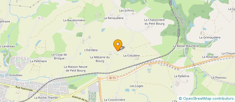 localisation de l'entreprise MONSIEUR EMILIEN DEVANNES à LES HERBIERS