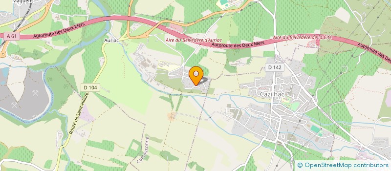 localisation de l'entreprise MONSIEUR EMILIEN DUGRAND à CARCASSONNE