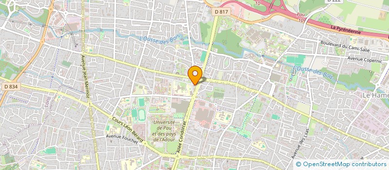 localisation de l'entreprise MONSIEUR EMILIEN DUPONT à PAU