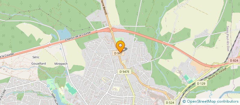 localisation de l'entreprise MONSIEUR EMILIEN DUPOUY  AMOU