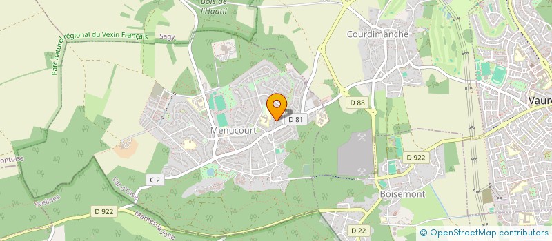 localisation de l'entreprise MONSIEUR EMILIEN DUVAUT  MENUCOURT