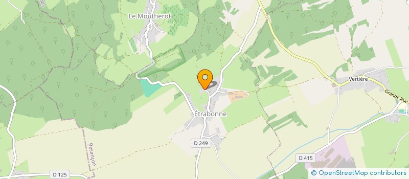 localisation de l'entreprise MONSIEUR EMILIEN FAGANDET  ETRABONNE