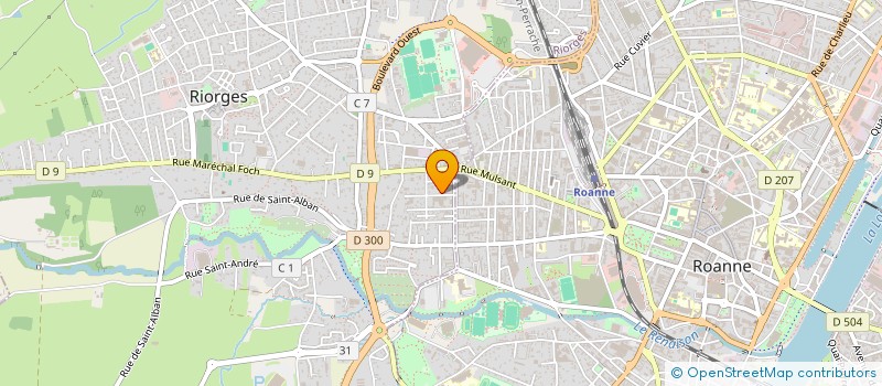 localisation de l'entreprise MONSIEUR EMILIEN FOSSE à RIORGES