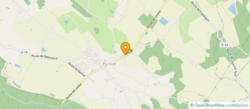 localisation de l'entreprise MONSIEUR EMILIEN FOURNET  PARISOT