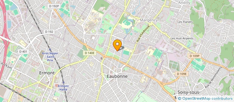 localisation de l'entreprise MONSIEUR EMILIEN GALOT à EAUBONNE