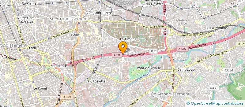 localisation de l'entreprise MONSIEUR EMILIEN GAUDIN à MARSEILLE