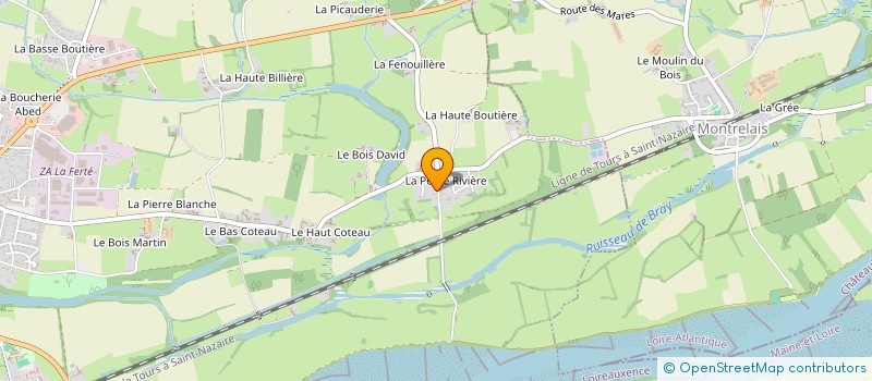localisation de l'entreprise MONSIEUR EMILIEN GOUARD à LOIREAUXENCE