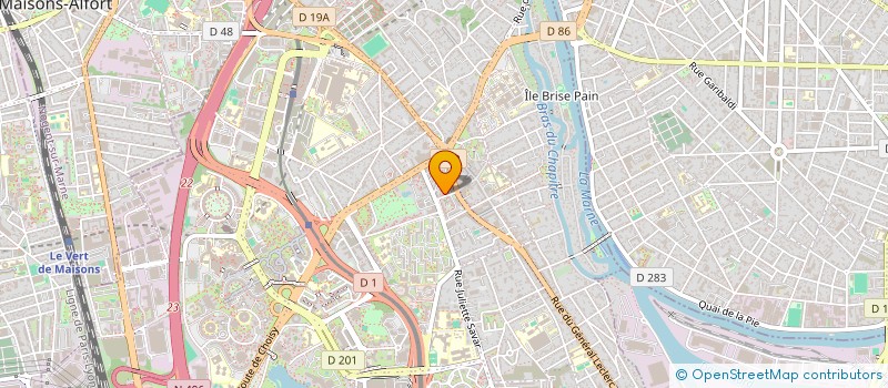 localisation de l'entreprise MONSIEUR EMILIEN GRISON  CRETEIL