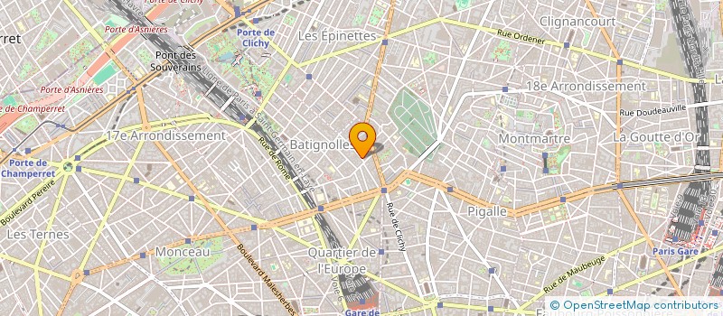 localisation de l'entreprise MONSIEUR EMILIEN GUGLIELMINETTI  AUBERVILLIERS