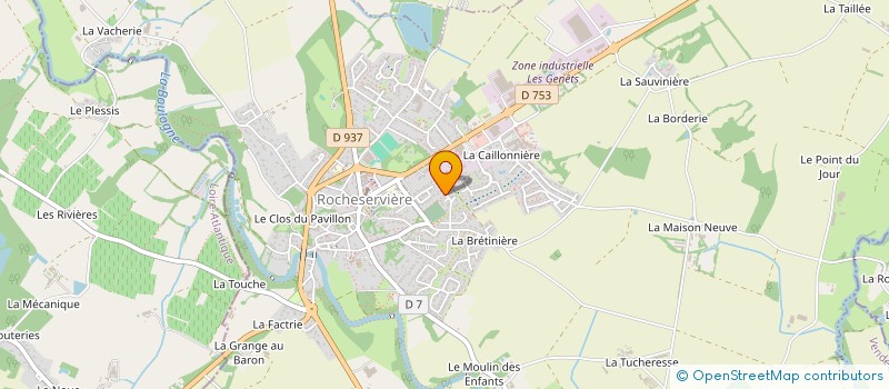 localisation de l'entreprise MONSIEUR EMILIEN HONORE  ROCHESERVIERE