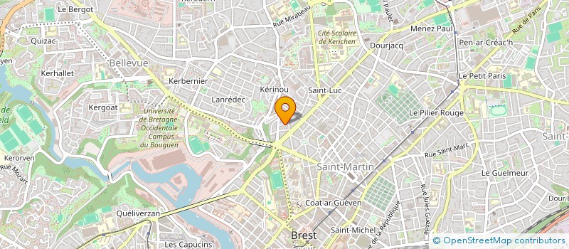 localisation de l'entreprise MONSIEUR EMILIEN JAY à BREST