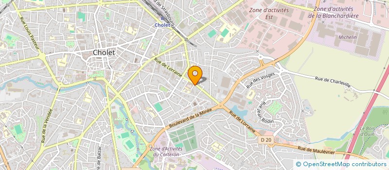 localisation de l'entreprise MONSIEUR EMILIEN JOSEPH à CHOLET