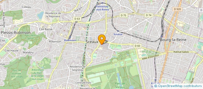 localisation de l'entreprise MONSIEUR EMILIEN KERVIEL à SCEAUX