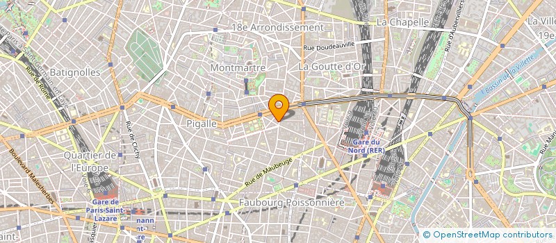 localisation de l'entreprise MONSIEUR EMILIEN LAVICE  PARIS
