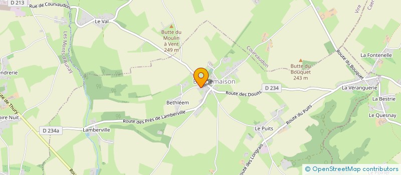 localisation de l'entreprise MONSIEUR EMILIEN LE ROCHAIS  BONNEMAISON