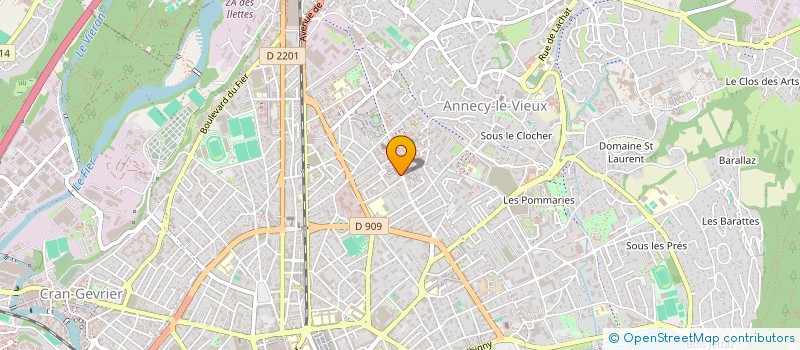 localisation de l'entreprise MONSIEUR EMILIEN-LOANN CAPANA-RUIZ à ANNECY