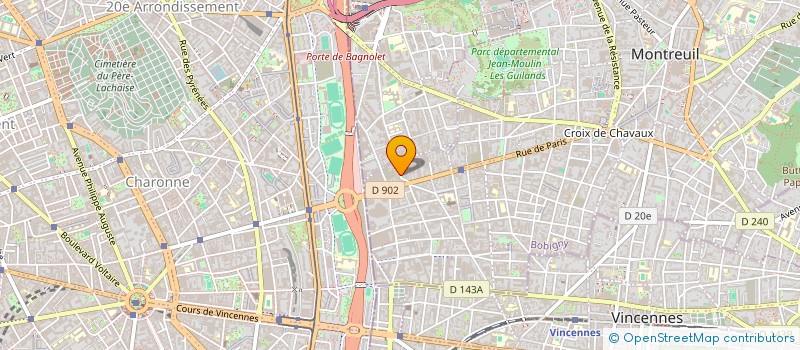 localisation de l'entreprise MONSIEUR EMILIEN MAGNOL à MONTREUIL