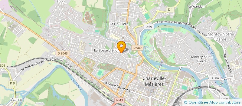 localisation de l'entreprise MONSIEUR EMILIEN MAQUA à CHARLEVILLE-MEZIERES