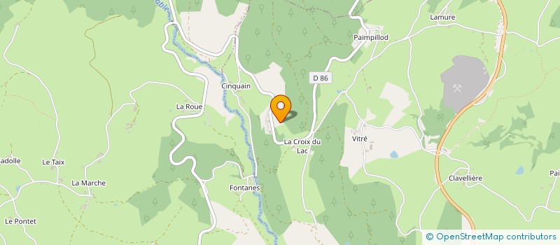 localisation de l'entreprise MONSIEUR EMILIEN MASSOT LASSAIGNE  BULLY