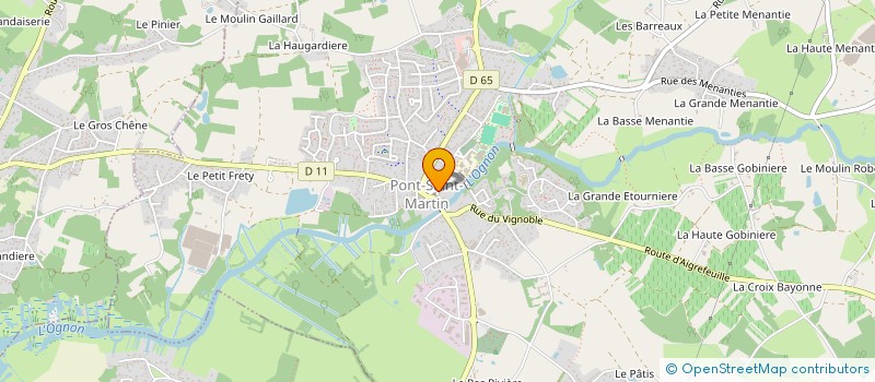 localisation de l'entreprise MONSIEUR EMILIEN MICHOT  PONT-SAINT-MARTIN