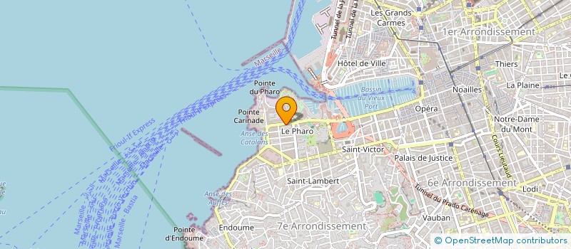 localisation de l'entreprise MONSIEUR EMILIEN MOTHE  MARSEILLE