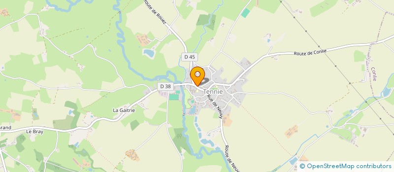 localisation de l'entreprise MONSIEUR EMILIEN MOTTIER  TENNIE