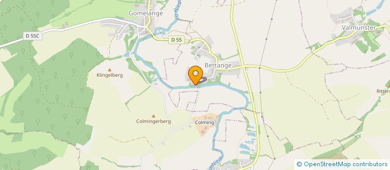 localisation de l'entreprise MONSIEUR EMILIEN MULLER  BETTANGE