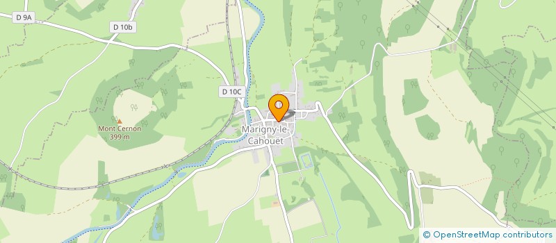 localisation de l'entreprise MONSIEUR EMILIEN NEU  MARIGNY-LE-CAHOUET