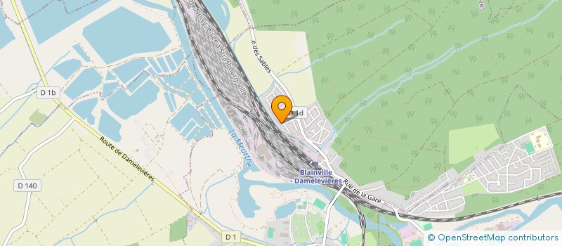 localisation de l'entreprise MONSIEUR EMILIEN NOYE  DAMELEVIERES