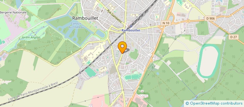 localisation de l'entreprise MONSIEUR EMILIEN PARILLAUD à RAMBOUILLET