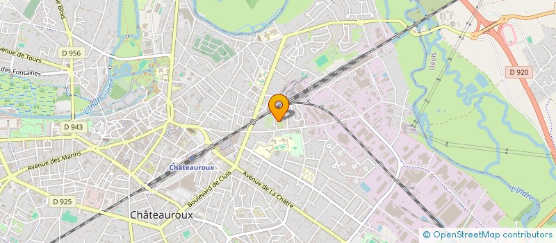 localisation de l'entreprise MONSIEUR EMILIEN PHILIPPON à CHATEAUROUX