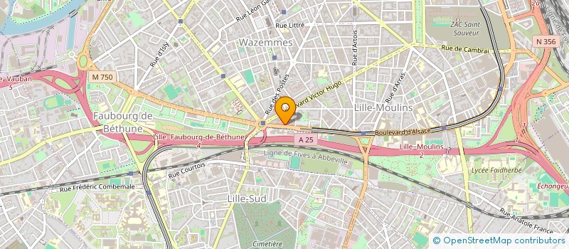 localisation de l'entreprise MONSIEUR EMILIEN POIRRIEZ à LILLE