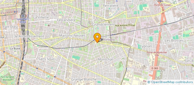 localisation de l'entreprise MONSIEUR EMILIEN QUILLIOT à LYON