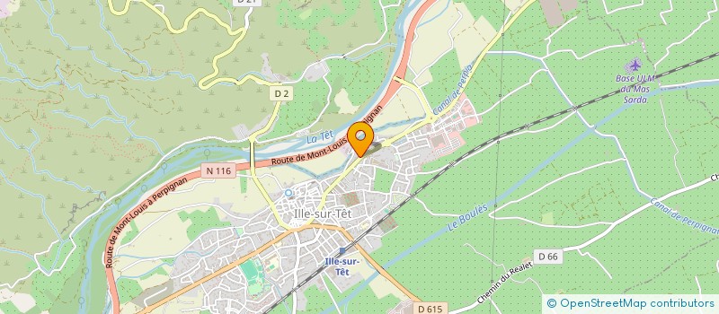 localisation de l'entreprise MONSIEUR EMILIEN RADONDY à ILLE-SUR-TET
