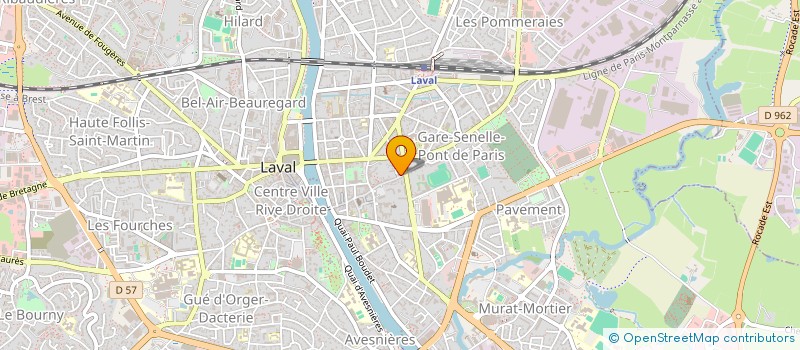 localisation de l'entreprise MONSIEUR EMILIEN RENARD à LAVAL