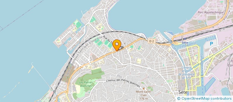 localisation de l'entreprise MONSIEUR EMILIEN REVERBEL  SETE