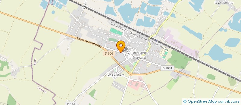 localisation de l'entreprise MONSIEUR EMILIEN REVERCHON à VILLENEUVE-LA-GUYARD