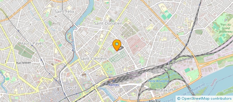 localisation de l'entreprise MONSIEUR EMILIEN ROUX à NANTES