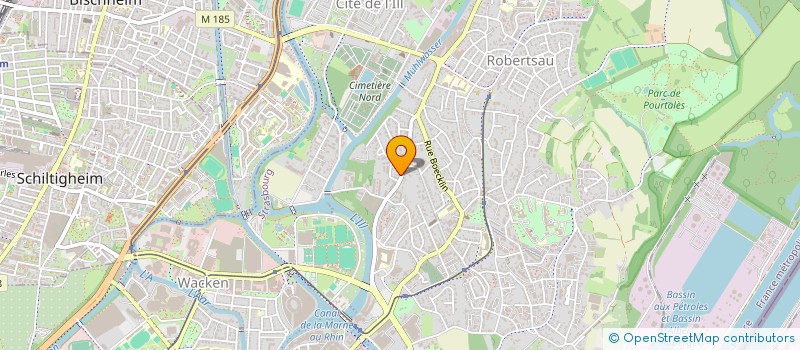 localisation de l'entreprise MONSIEUR EMILIEN SCHULTZ à STRASBOURG