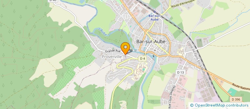 localisation de l'entreprise MONSIEUR EMILIEN TAPRAY  COLOMBE-LA-FOSSE