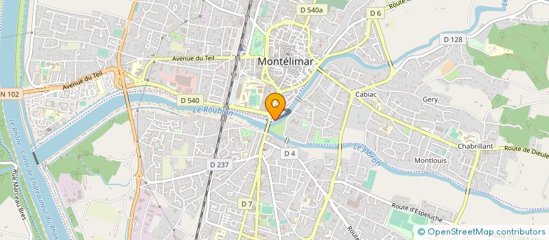 localisation de l'entreprise MONSIEUR EMILIEN TERROT à MONTELIMAR