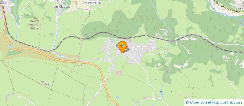 localisation de l'entreprise MONSIEUR EMILIEN TOUERI  SALLES-LA-SOURCE