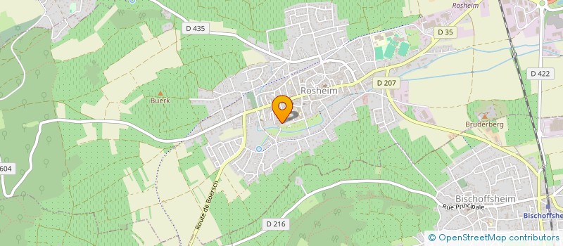 localisation de l'entreprise MONSIEUR EMILIEN WALTER à ROSHEIM
